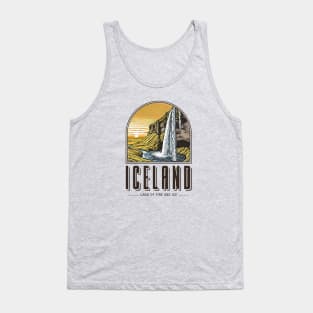 Iceland Land of Fire and Ice Tank Top